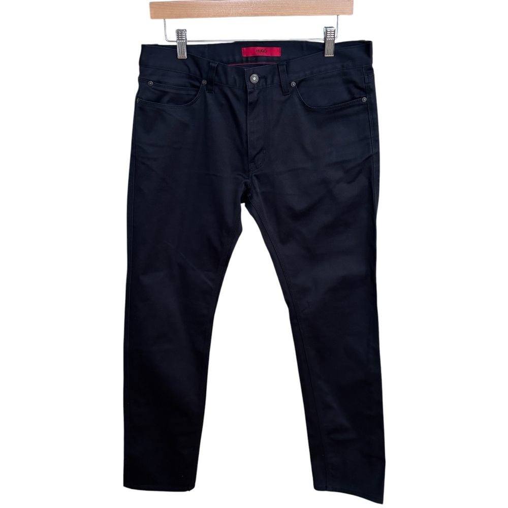 Hugo Boss Men's Black Moto Jeans 33x32